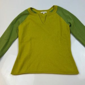 Vince Fuzzy V-neck Sweatshirt